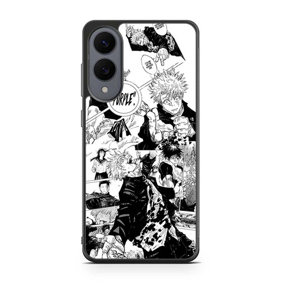 Jujutsu Kaisen Gojo Vs Toji Manga Samsung Galaxy S25 Edge Case