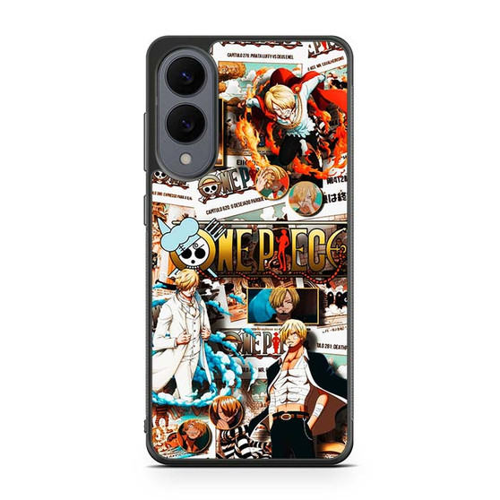 One Piece Sanji Collages 1 Samsung Galaxy S25 Edge Case