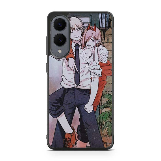 Power and Denji Samsung Galaxy S25 Edge Case