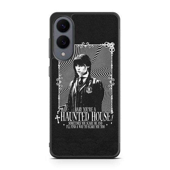 Wednesday The Addams Familly Quotes Samsung Galaxy S25 Edge Case