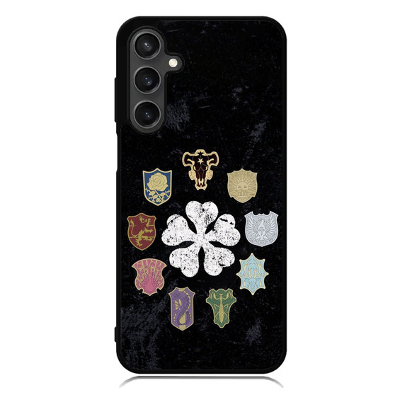 Black Clover Logos Samsung Galaxy A55 Case