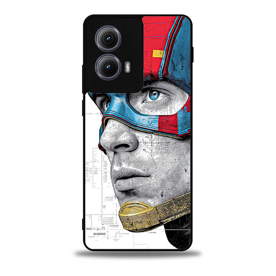 Captain America Steve Roger Motorola Moto Edge Case
