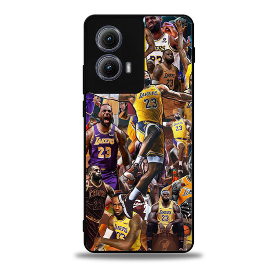 Lebron Lakers 23 Motorola Moto Edge Case
