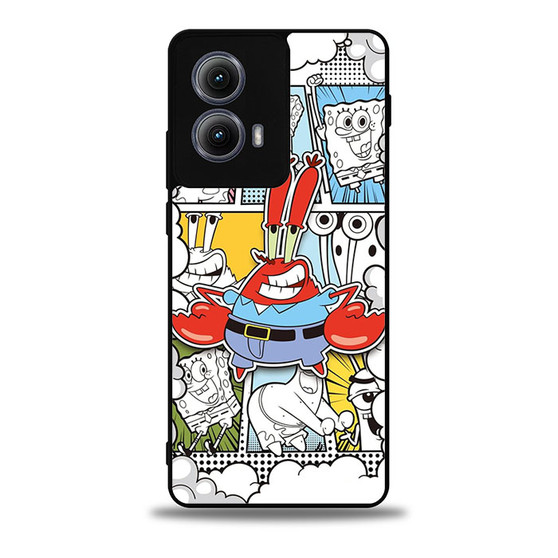 SpongeBob Squarepants Mr Krabs Motorola Moto Edge Case