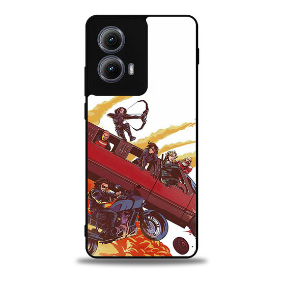 Thunderbolt Art Cover Motorola Moto Edge Case
