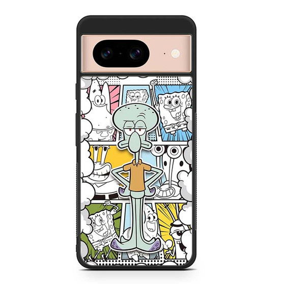 SpongeBob Squarepants Squidward Pixel 8 Case