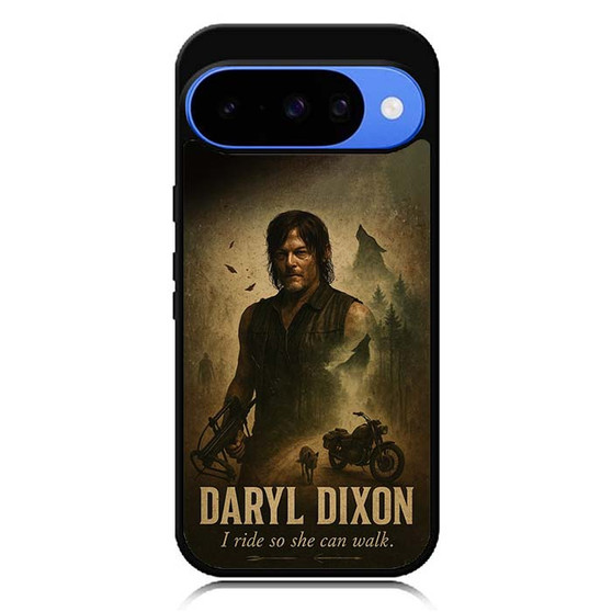 Daryl Dixon Rider Survivor Lone Wolf Pixel 10 Case