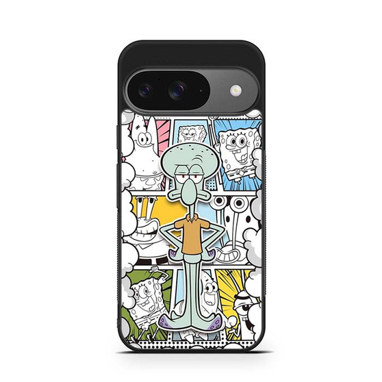 SpongeBob Squarepants Squidward Pixel 9 Case