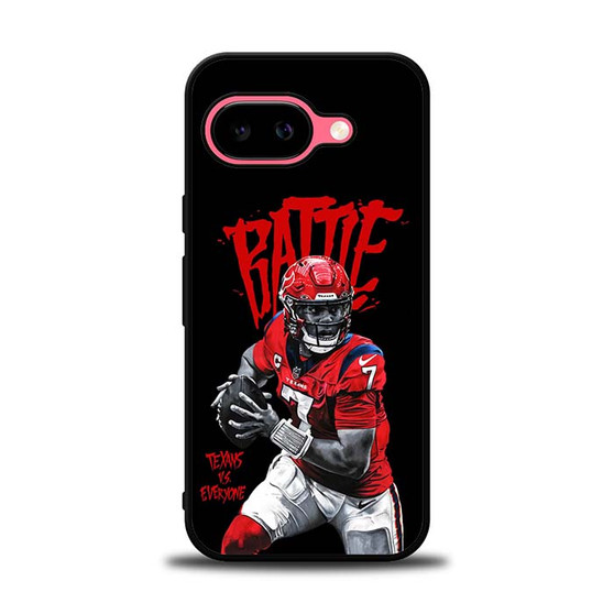 CJ Stroud Battle Red Texans Google Pixel 9a Case