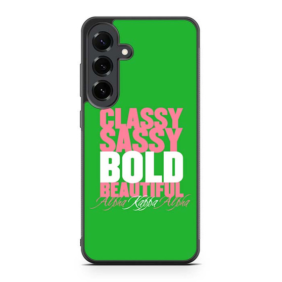 Alpha Kappa Classy Sassy Samsung Galaxy S25 FE Case