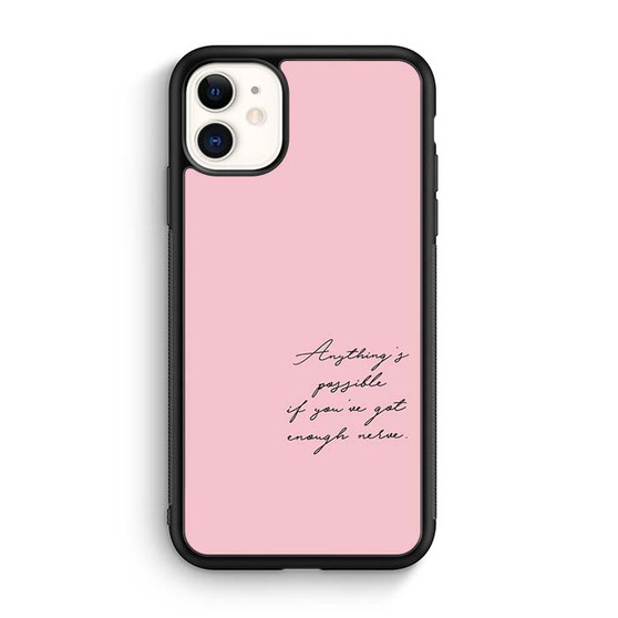Quote by Sofia Coppola iPhone 11 Case