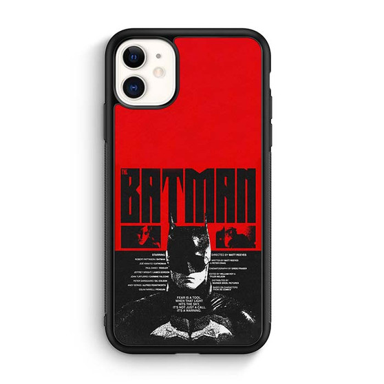 The Batman Quotes iPhone 11 Case