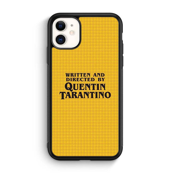 Directed by quentin tarantino iPhone 12 Case