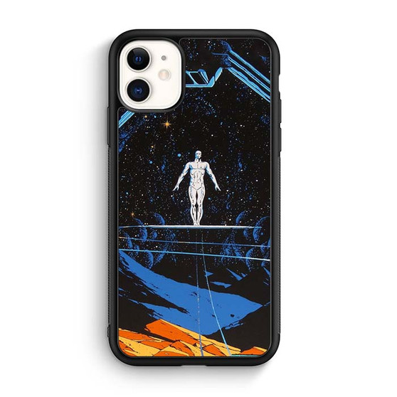 Silver surfer space iPhone 12 Case