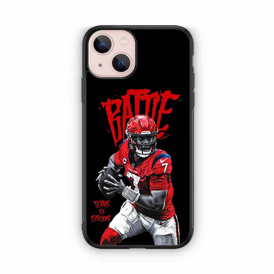 CJ Stroud Battle Red Texans iPhone 13 Case