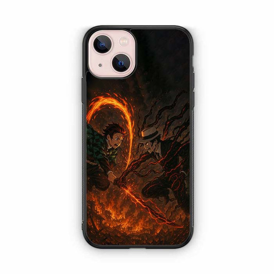 Demon Slayer Tanjiro vs Muzan iPhone 13 Case