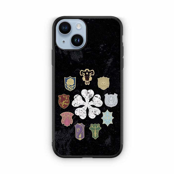 Black Clover Logos iPhone 14 Case