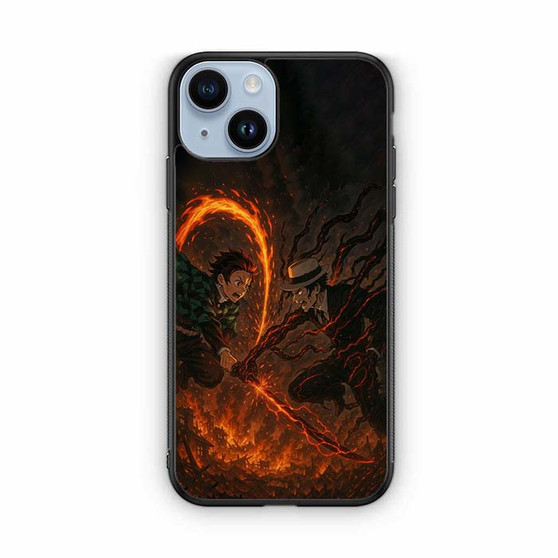 Demon Slayer Tanjiro vs Muzan iPhone 14 Case