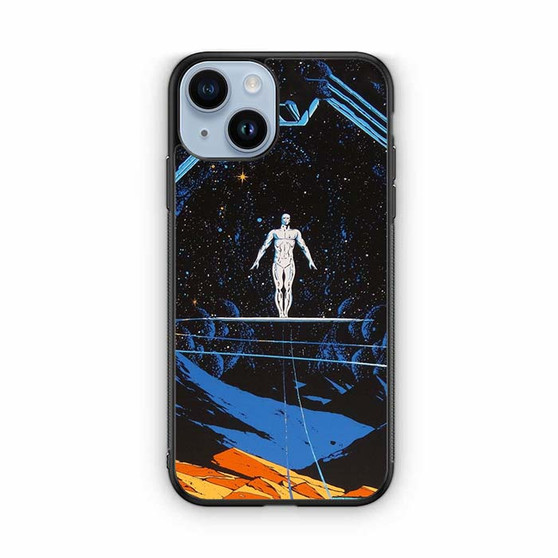 Silver surfer space iPhone 14 Case