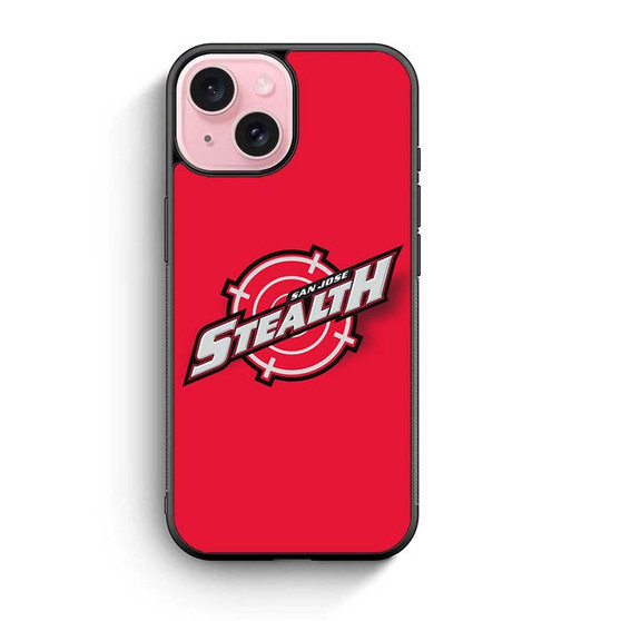 San Jose Stealth Lacrosse Team iPhone 15 Case