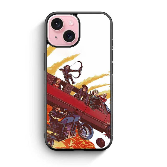 Thunderbolt Art Cover iPhone 15 Case