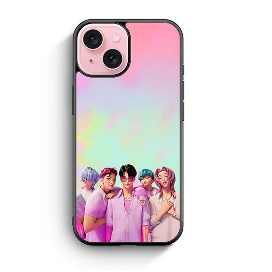 Kpop Demon Hunters Saja Boys 2 iPhone 15 Case