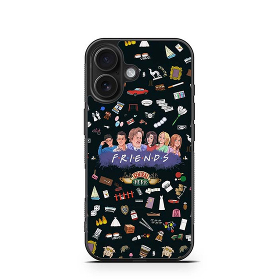 Friends sitcom things iPhone 16 Case