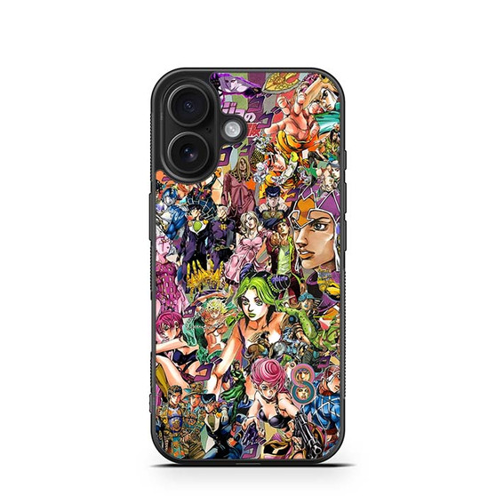 Jojo Bizzare Adventure Mashups iPhone 16 Case