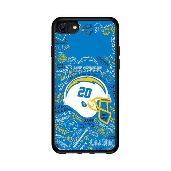 Los Angeles Chargers Things iPhone 16e Case