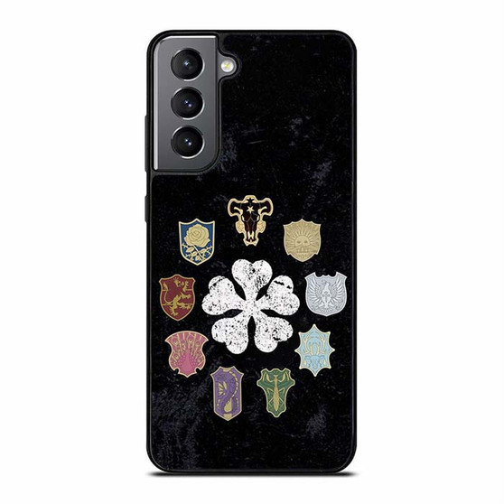 Black Clover Logos Samsung Galaxy S21 Case