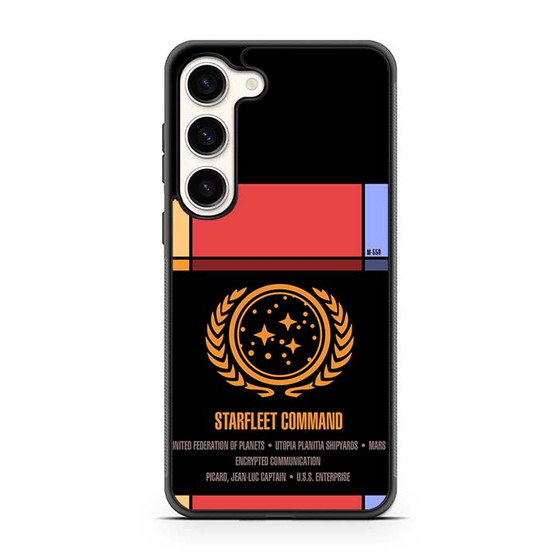 Starfleet commander star trek Samsung Galaxy S23 Case