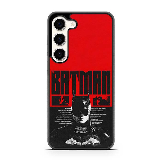 The Batman Quotes Samsung Galaxy S23 Case