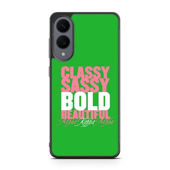 Alpha Kappa Classy Sassy Samsung Galaxy S25 Edge Case