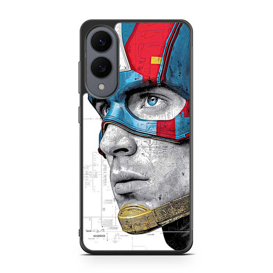 Captain America Steve Roger Samsung Galaxy S25 Edge Case