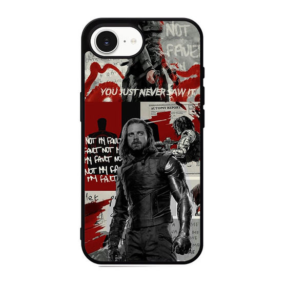 Bucky the white wolf iPhone 17e Case