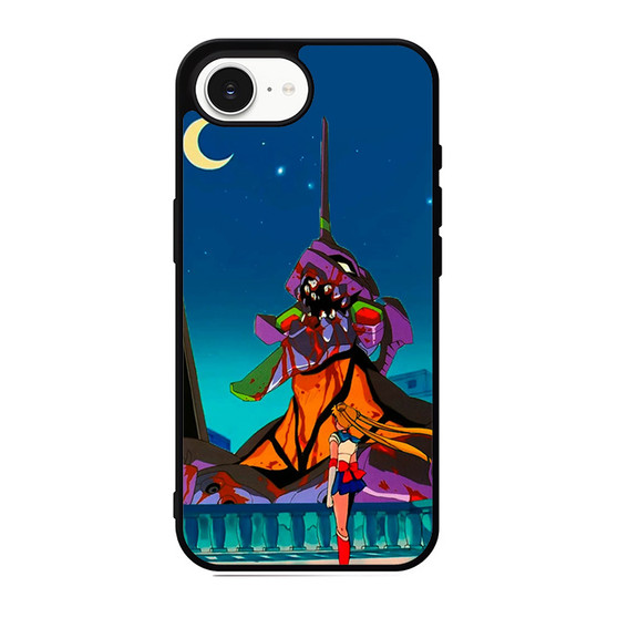 Evangelion sailor moon iPhone 17e Case