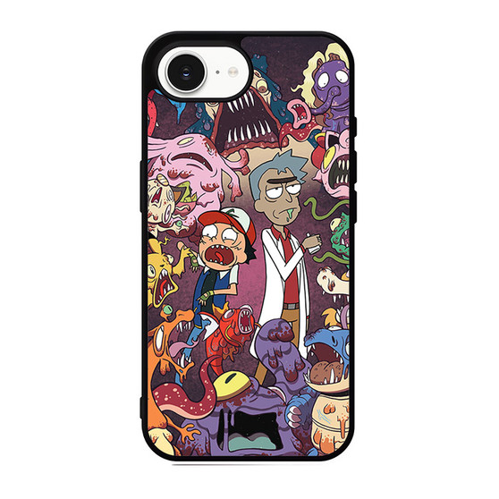 Rick and Mort Pokemon Style iPhone 17e Case