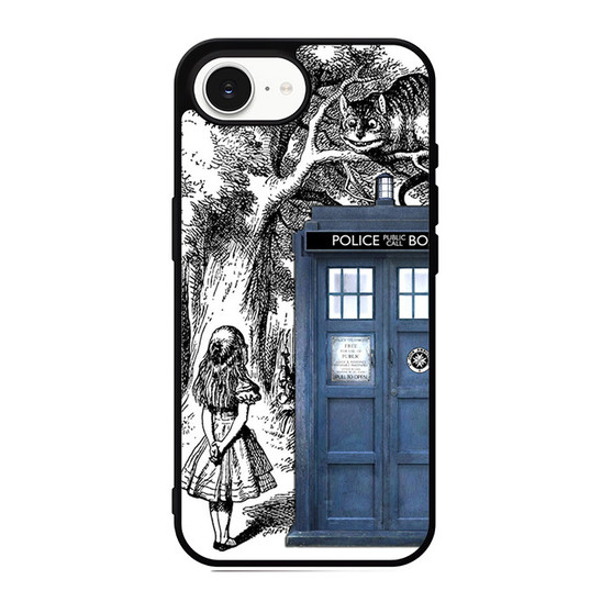 alice tardis sketch iPhone 17e Case