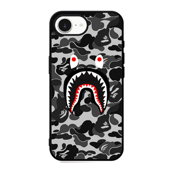Bape Shark Black Camo iPhone 17e Case