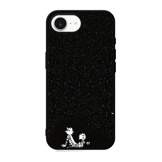 Calvin and Hobbes Under The Night Sky iPhone 17e Case