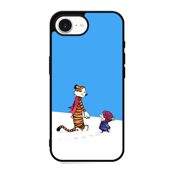 Calvin and Hobbes Wanna Make Snowman iPhone 17e Case