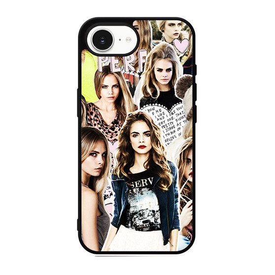 Cara Delevingne Collage iPhone 17e Case