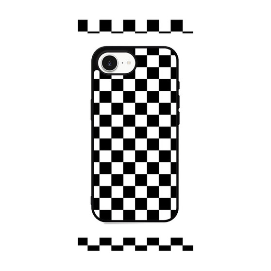 Checkerboard Distortion iPhone 17e Case