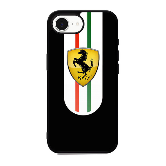 Ferrari Black Logo iPhone 17e Case