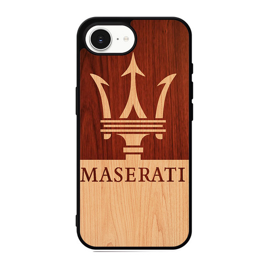 maserati wood iPhone 17e Case