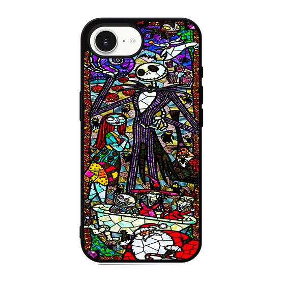 Nightmare before christmas stained glass iPhone 17e Case