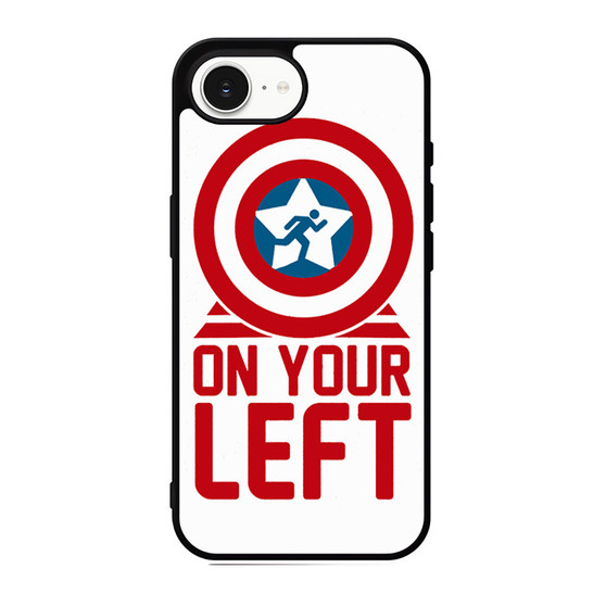 On your left captain america iPhone 17e Case