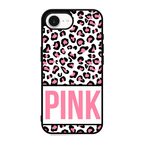 Pink Custom Leopard iPhone 17e Case