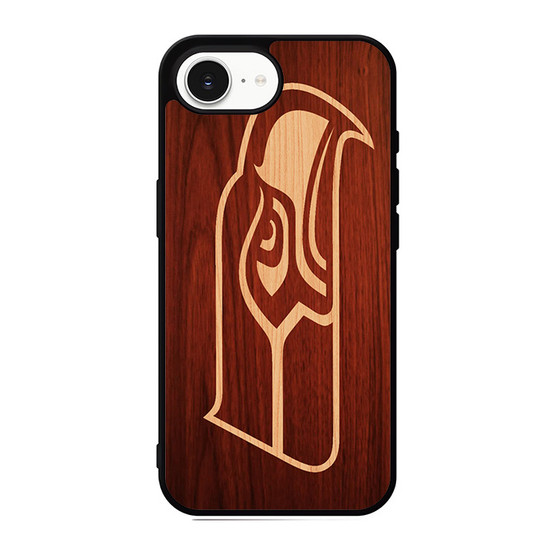 seahawk wood iPhone 17e Case