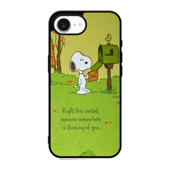Snoopy In Right this instant iPhone 17e Case